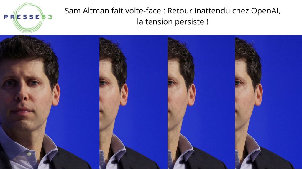 Sam Altman de retour chez OpenAI, scellant l'avenir de l'entreprise