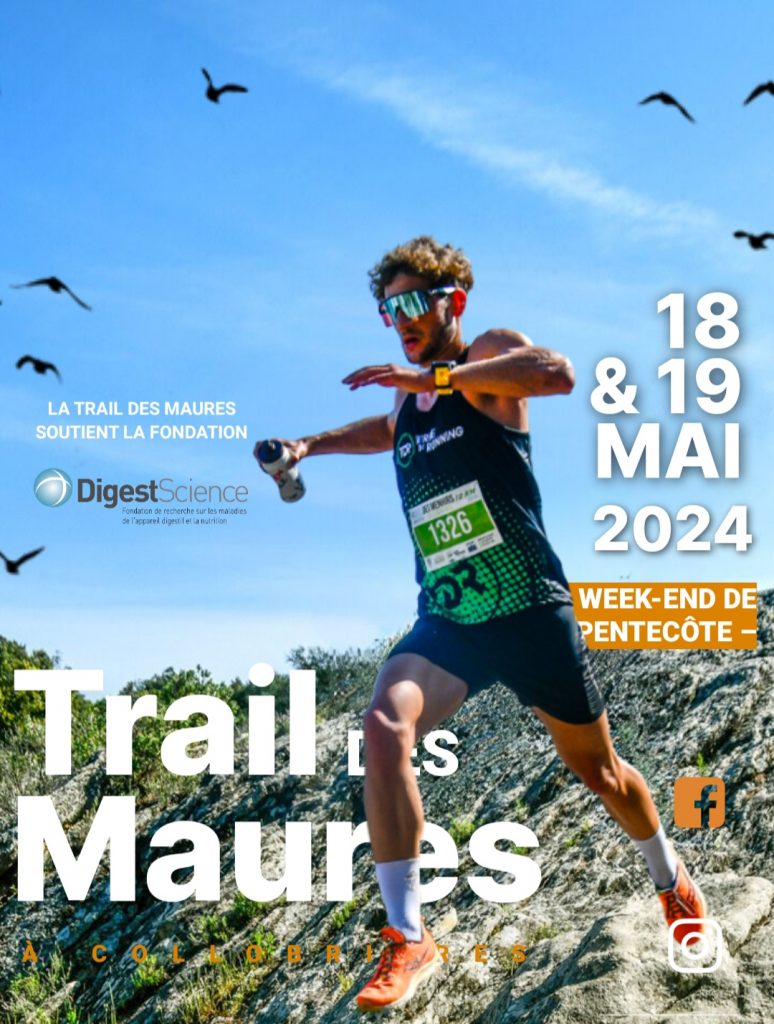 Coureurs traversant les sentiers boisés lors du Trail des Maures 2024.