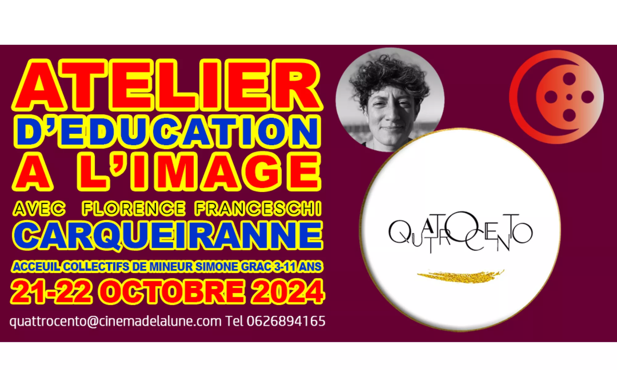 atelier d’initiation au cinéma pour enfants à carqueiranne