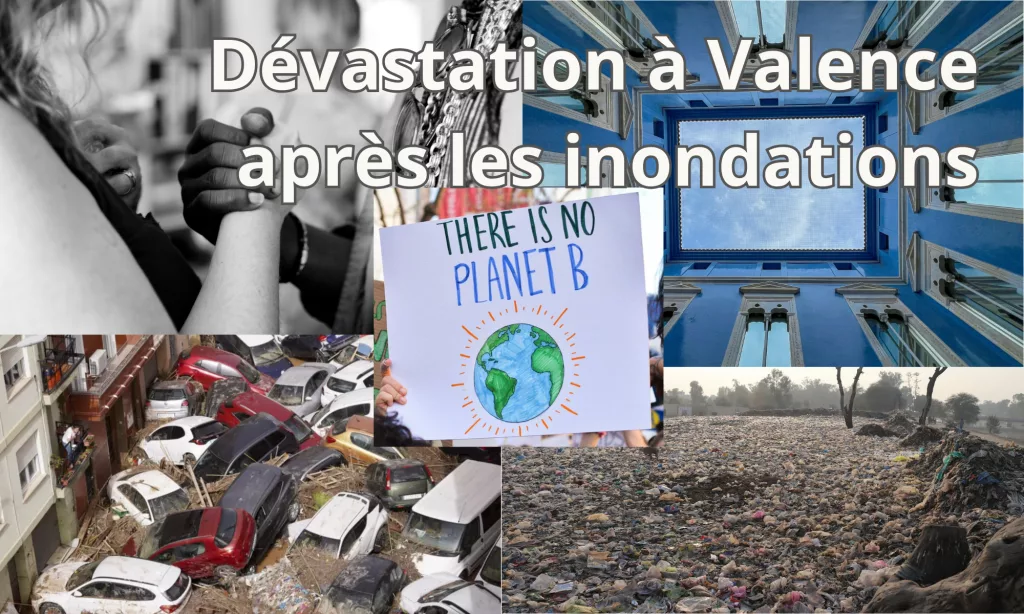 destruction des infrastructures dans le sud de l’espagne
