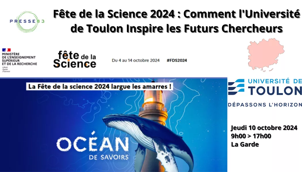 fête de la science 2024 comment l'université de toulon inspire les futurs chercheurs