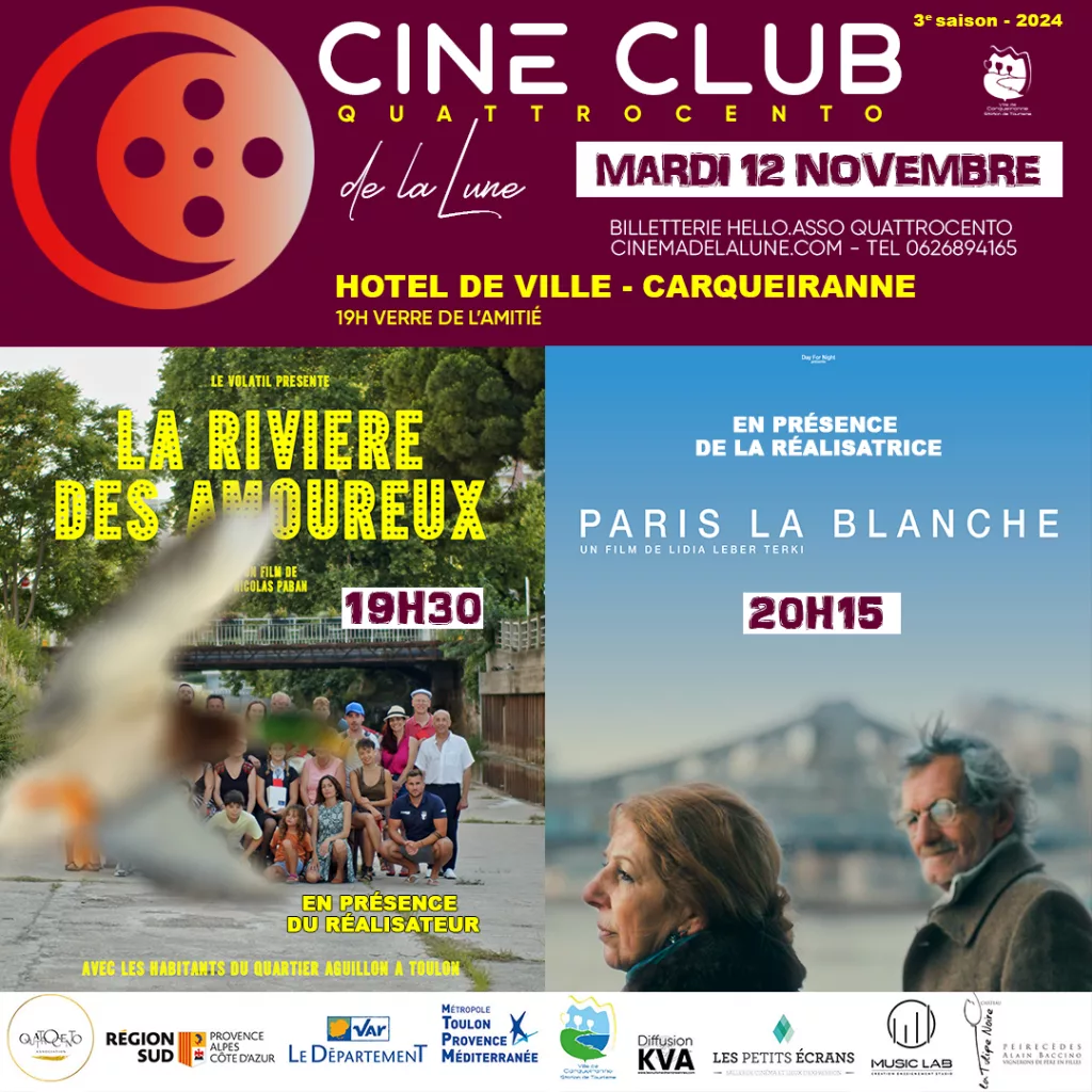 inst cine club 12 nov quattrocento 2024 bandeau