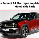 la renault r4 électrique en plein cœur du mondial de paris