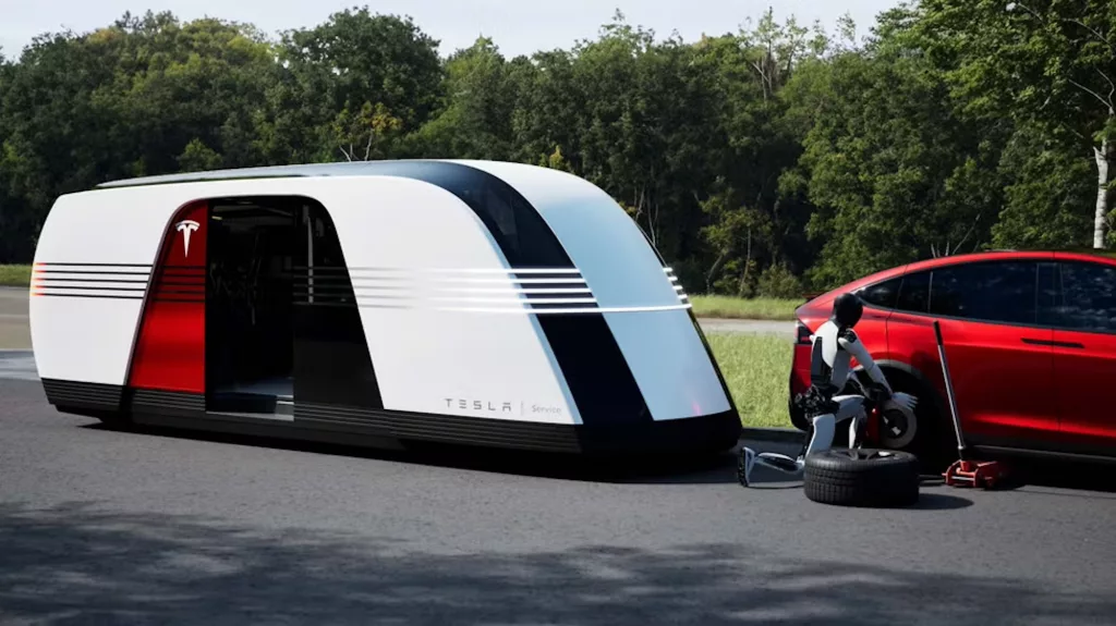 le tesla robovan, une navette électrique et autonome, vise à révolutionner le transport urbain avec sa capacité à transporter jusqu'à 20 personnes.
