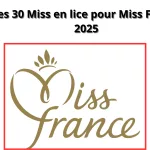 les 30 miss en lice pour miss france 2025.