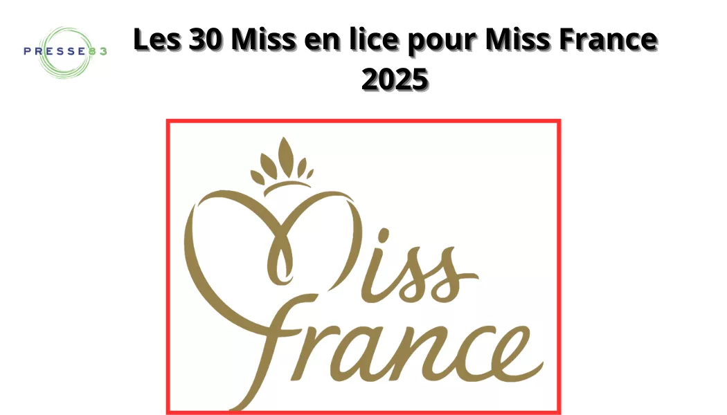 les 30 miss en lice pour miss france 2025.