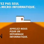 ne restez pas seul avec l'informatique.