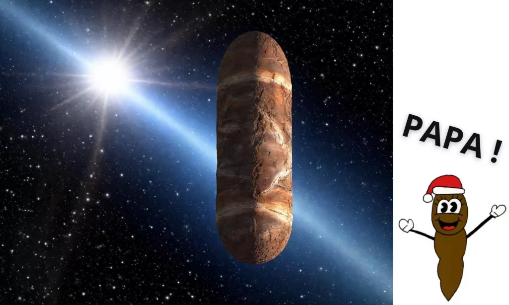 oumuamua, visiteur interstellaire mystérieux.