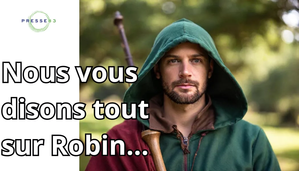 robin des bois dans la forêt de sherwood