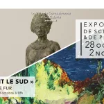 sculptures méditerranéennes de mireille le fur exposées à la galerie