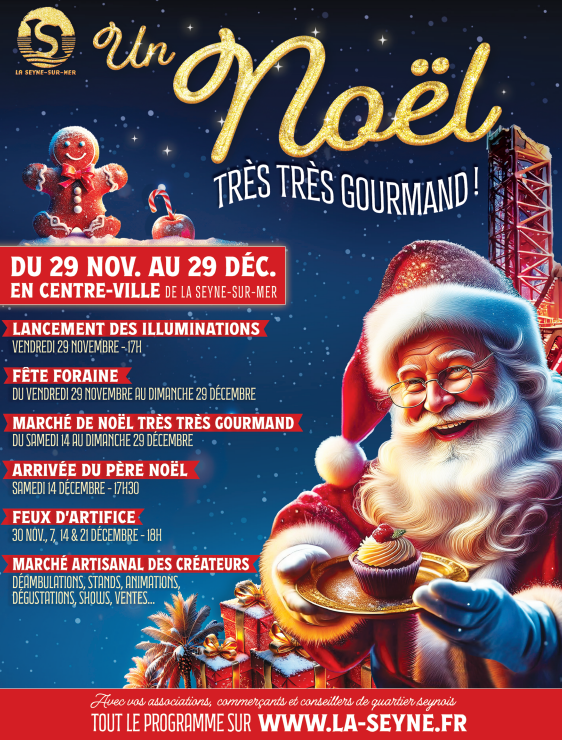 animations magiques de noël à la seyne sur mer en 2024