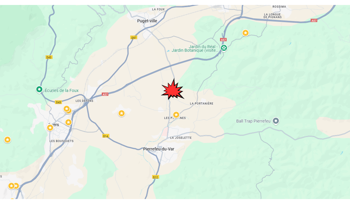 bus accidenté sur la rd12
