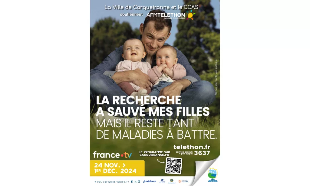 carqueiranne en soutien au téléthon 2024