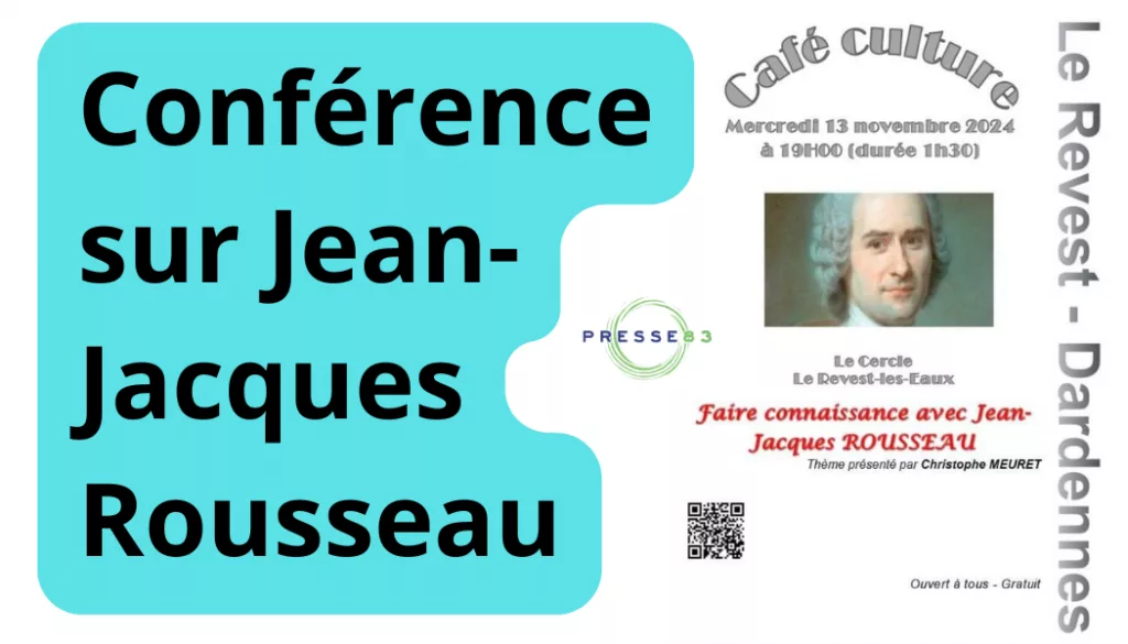 conférence sur jean jacques rousseau