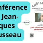 conférence sur jean jacques rousseau