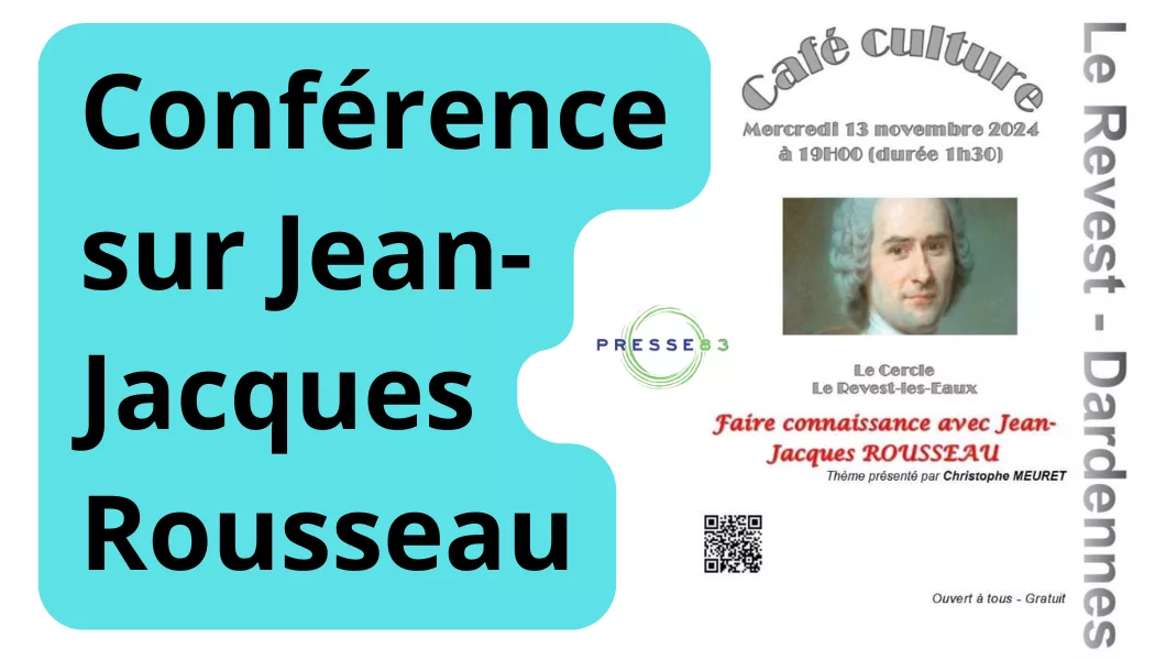 conférence sur jean jacques rousseau