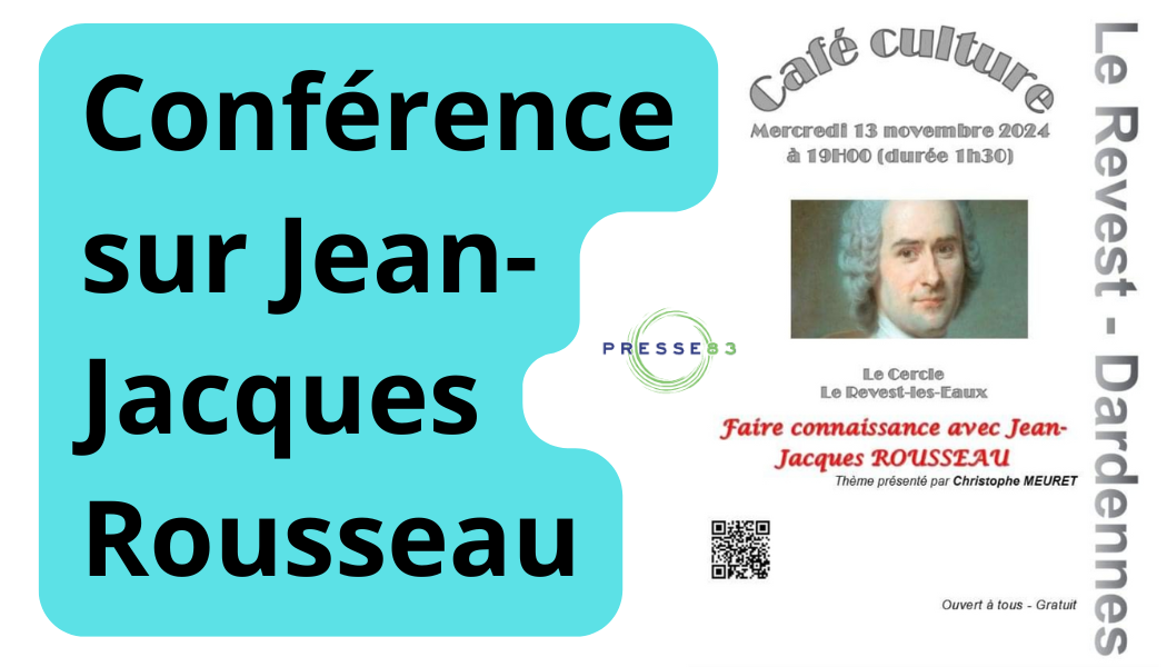 conférence sur jean jacques rousseau