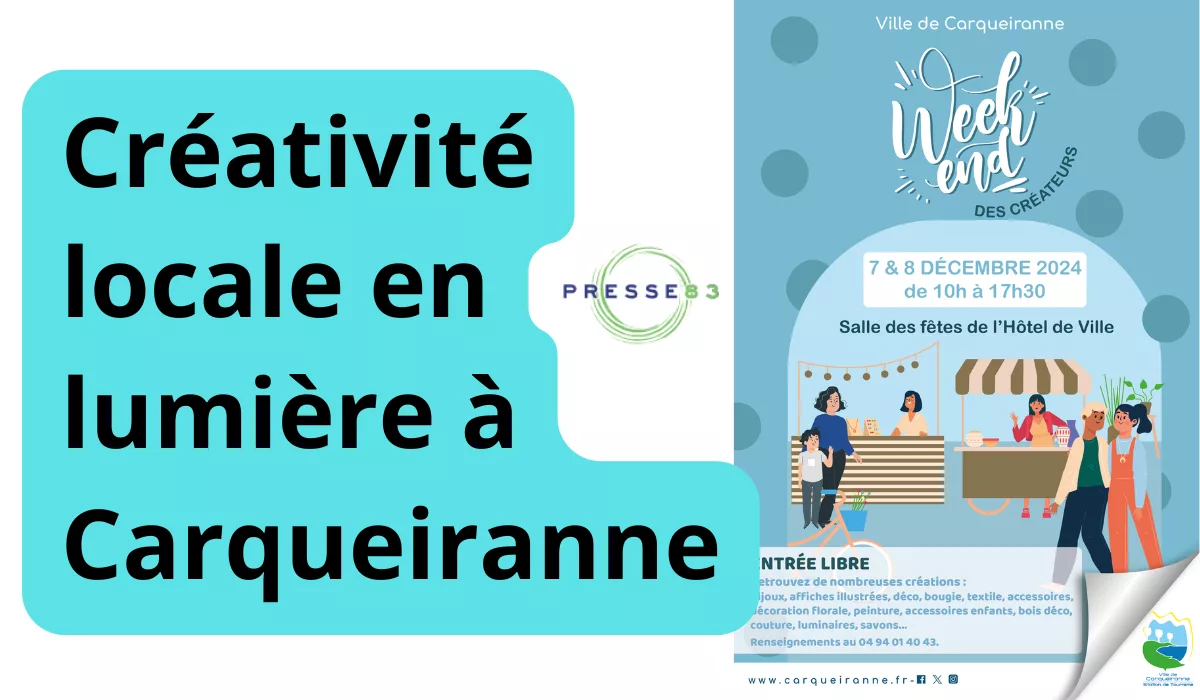 créativité locale en lumière à carqueiranne