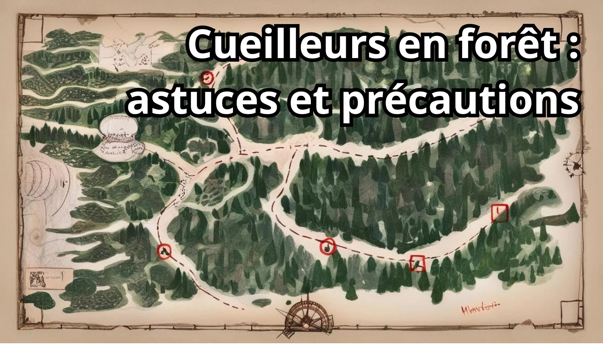 cueilleurs en forêt astuces et précautions