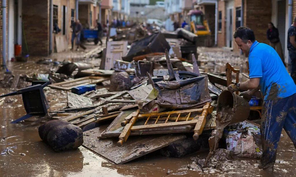 des inondations en valence