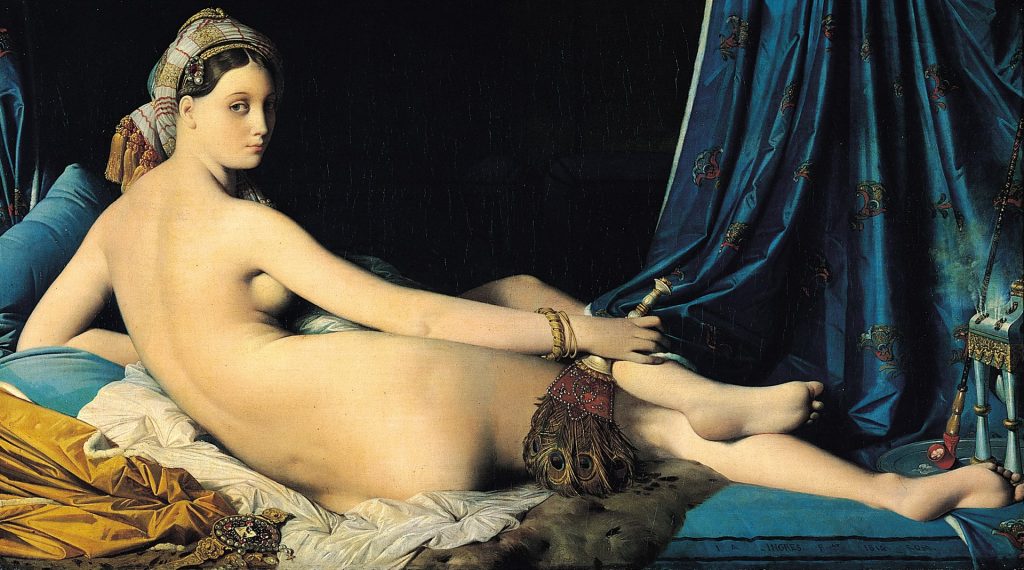 jean auguste dominique ingres, la grande odalisque, 1814