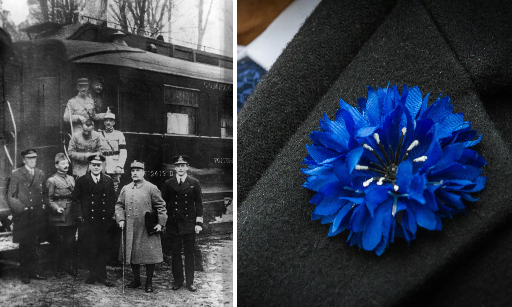 les français rendent hommage aux soldats tombés en 1918