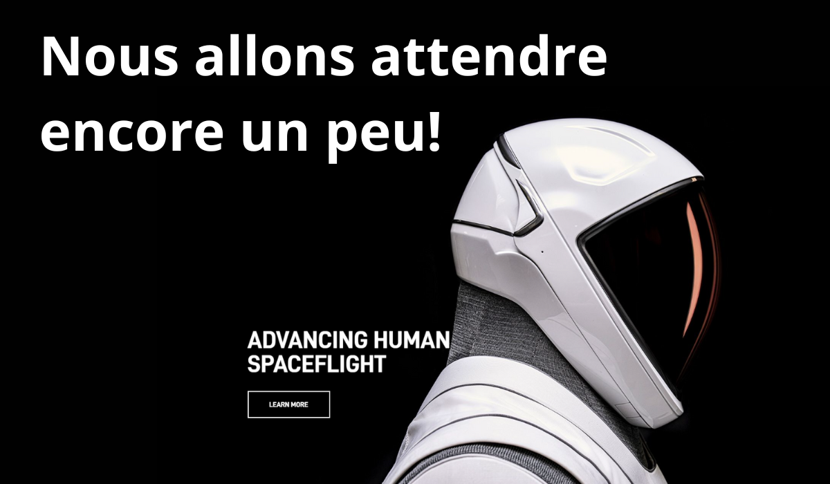 nous allons attendre encore un peu.