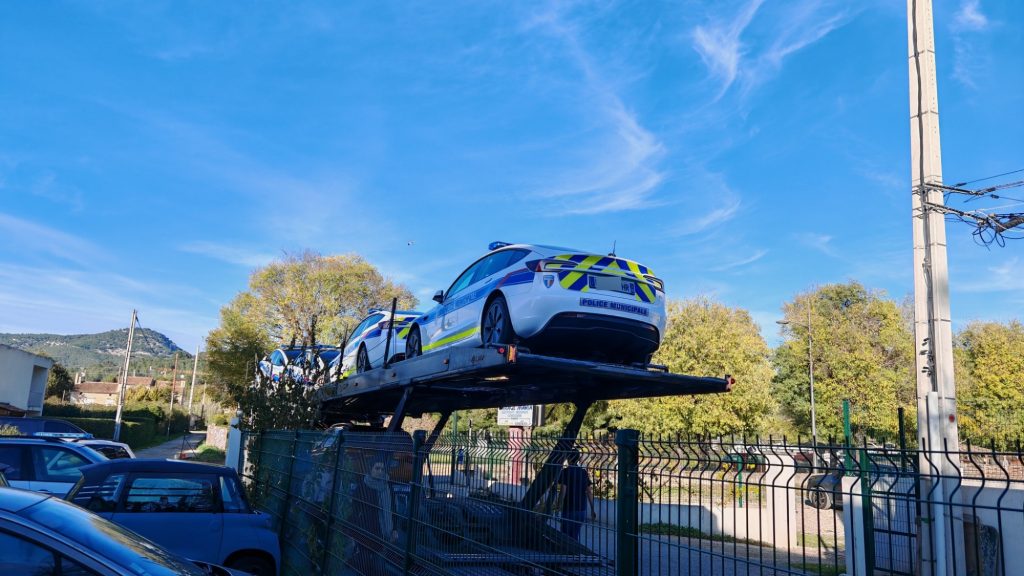 Les Tesla Model 3 pour la police : vers une arrivée imminente dans ce département du Sud