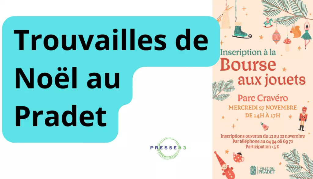 trouvailles de noël à la bourse aux jouets du pradet