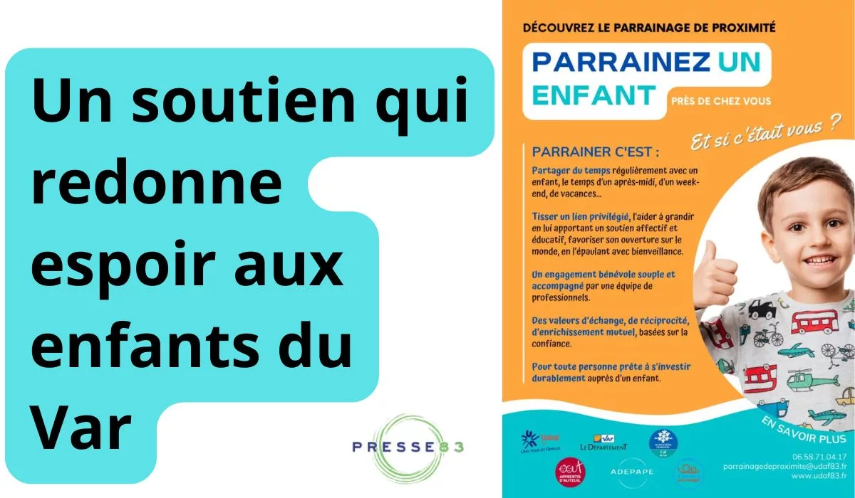 un soutien qui redonne espoir aux enfants du var