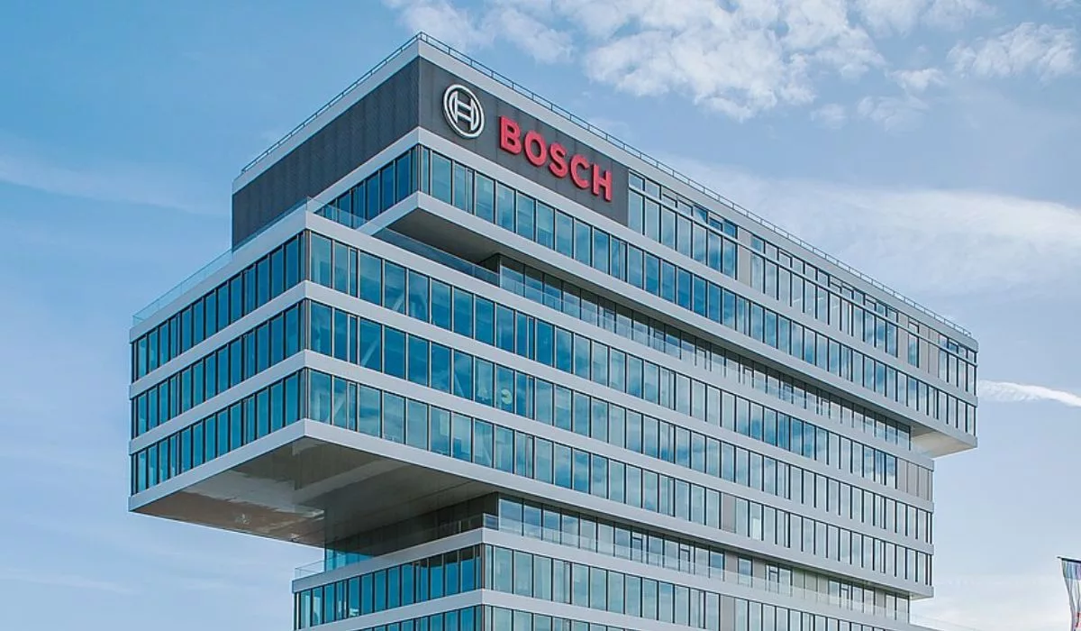 vue extérieure du siège social de bosch