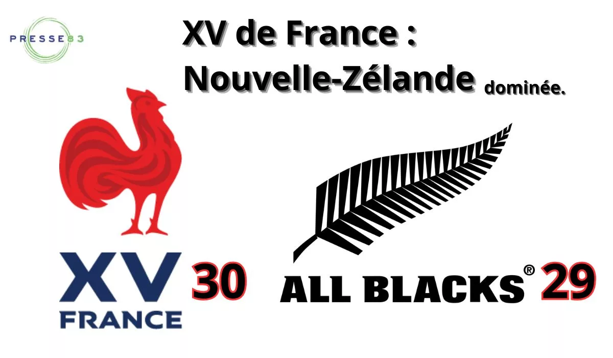xv de france nouvelle zélande dominée