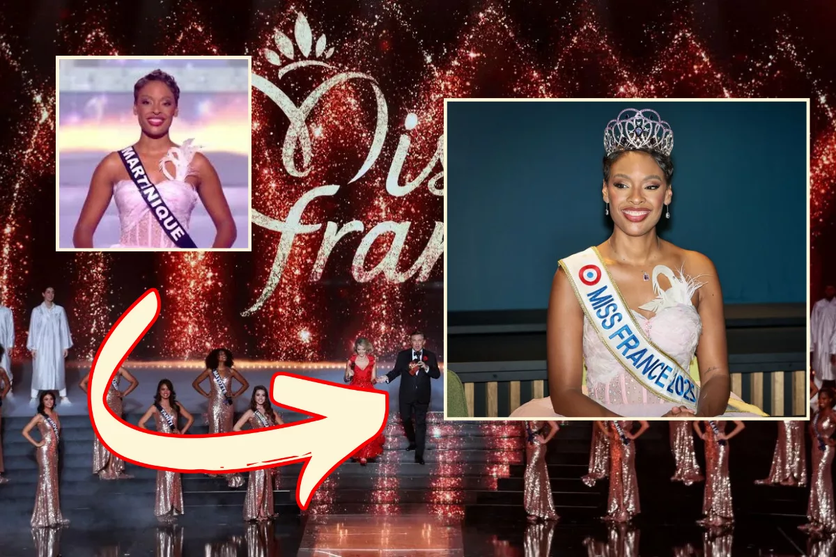 Angélique sacrée Miss France 2025.