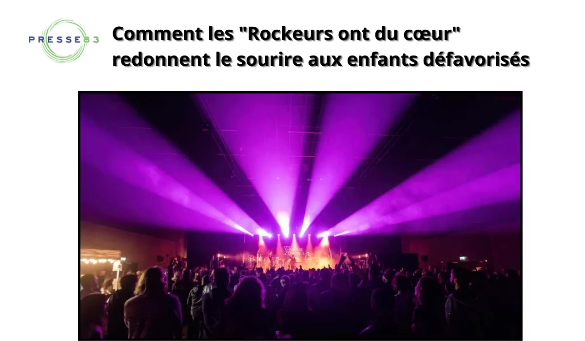 Les Rockeurs ont du cœur : un événement musical solidaire pour Noël.