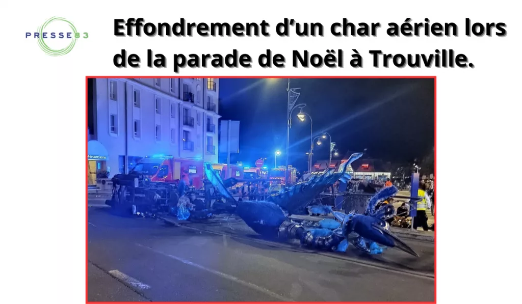 Une structure métallique s’est effondrée sur des spectateurs lors d’une parade festive.