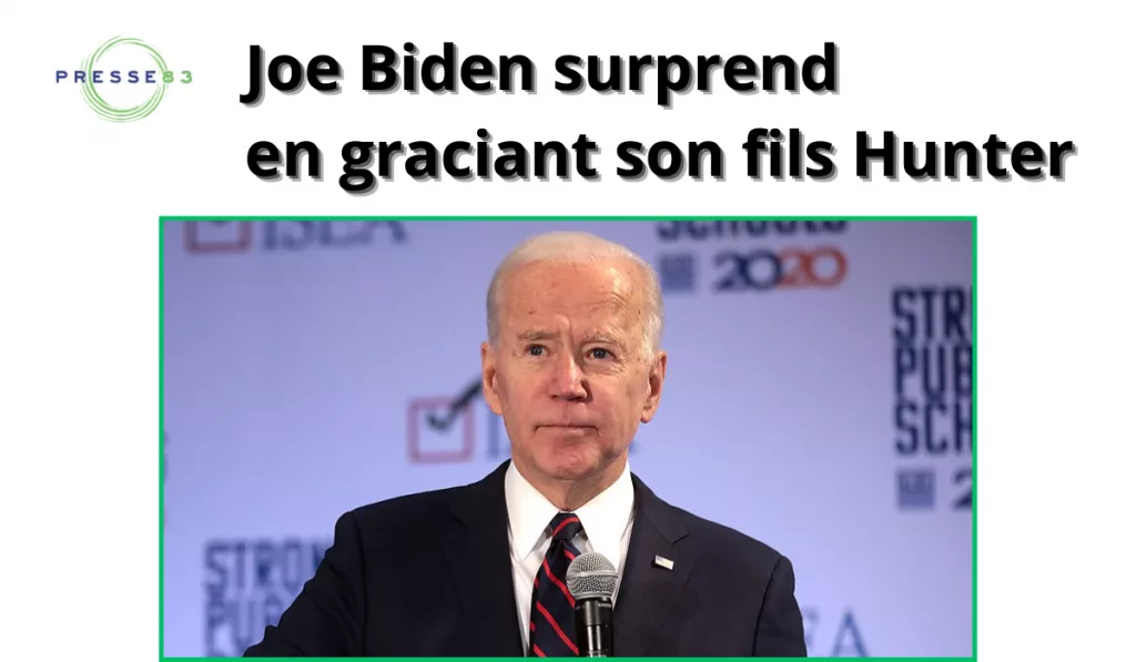 Hunter Biden et son père Joe Biden lors d’une apparition publique