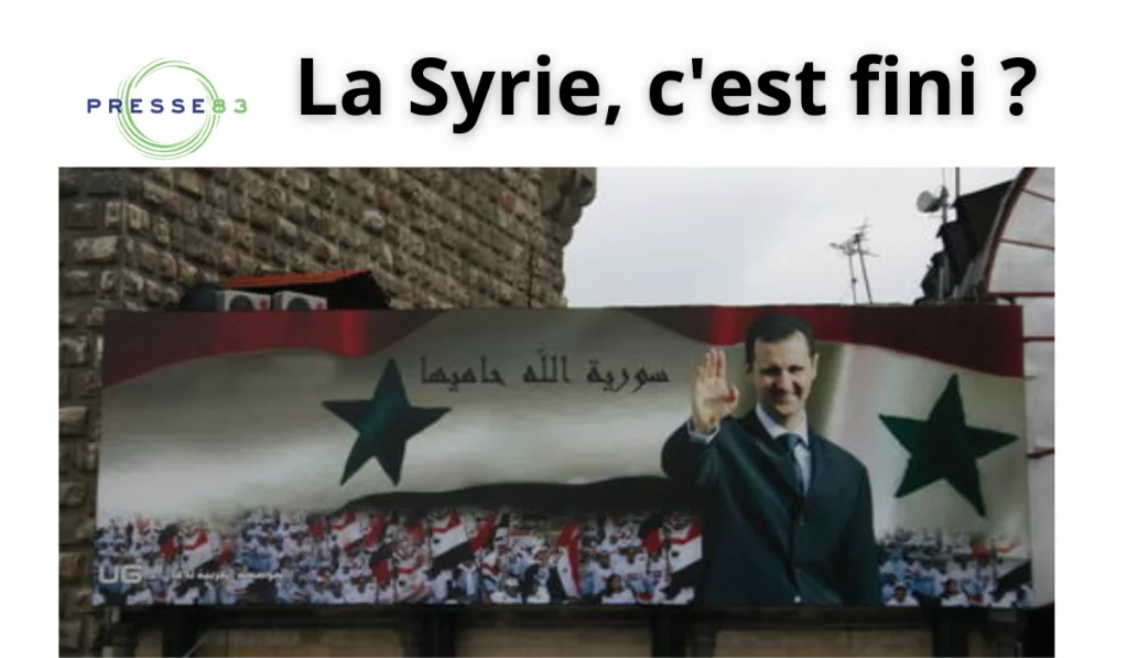Le visage d’une guerre qui a déjà coûté 500 000 vies en Syrie.