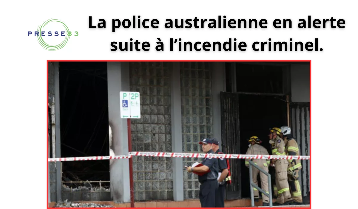 L’incendie de la synagogue Adass Israel choque toute l’Australie.