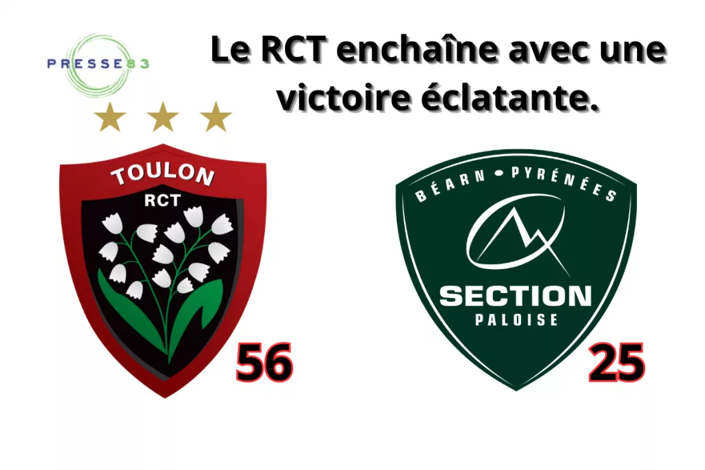 La Section Paloise en difficulté à Mayol.