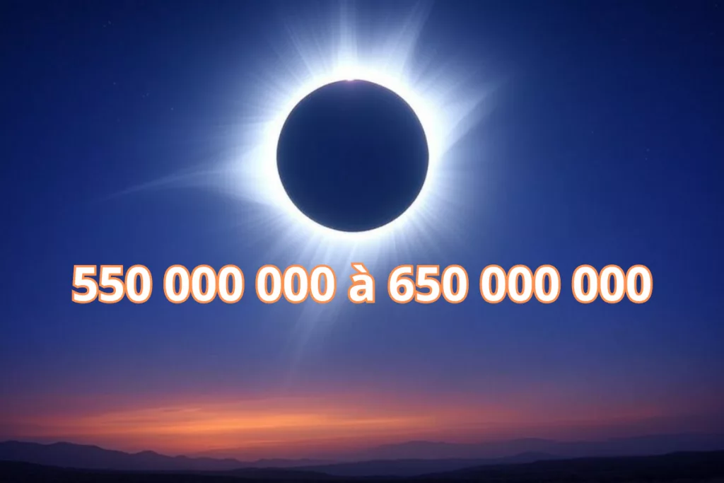 Une éclipse solaire totale, un spectacle unique dans le ciel.