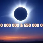 Une éclipse solaire totale, un spectacle unique dans le ciel.