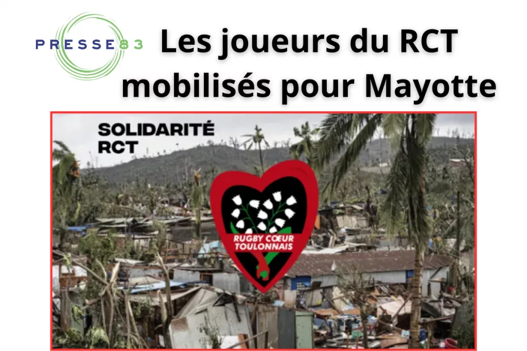 Le Rugby Club Toulonnais en aide aux sinistrés de Mayotte