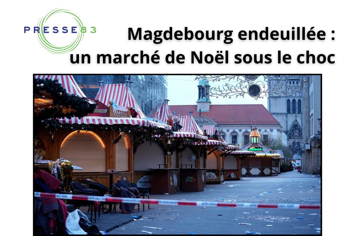 Le marché de Noël de Magdebourg, lieu de la tragédie.