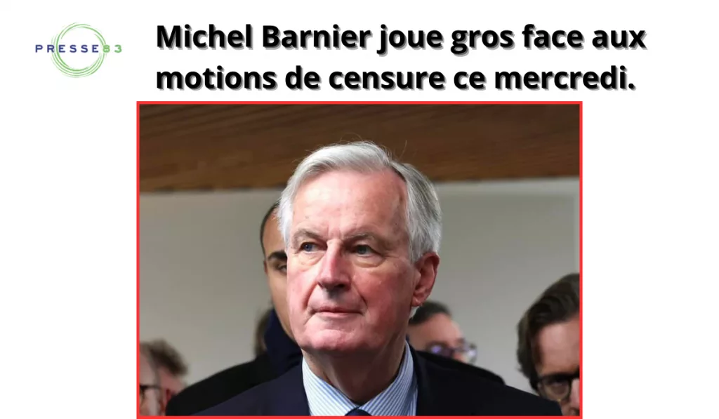 Le Premier ministre Michel Barnier