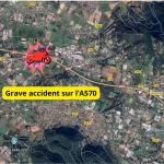 Grave accident sur l’A570 : le bilan des secours.