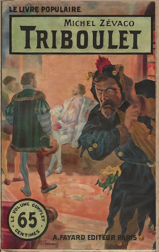 Scène de cour royale avec Triboulet divertissant François Ier.