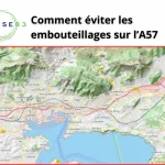 Travaux sur l'A57 à Toulon : déviations et fermetures de routes