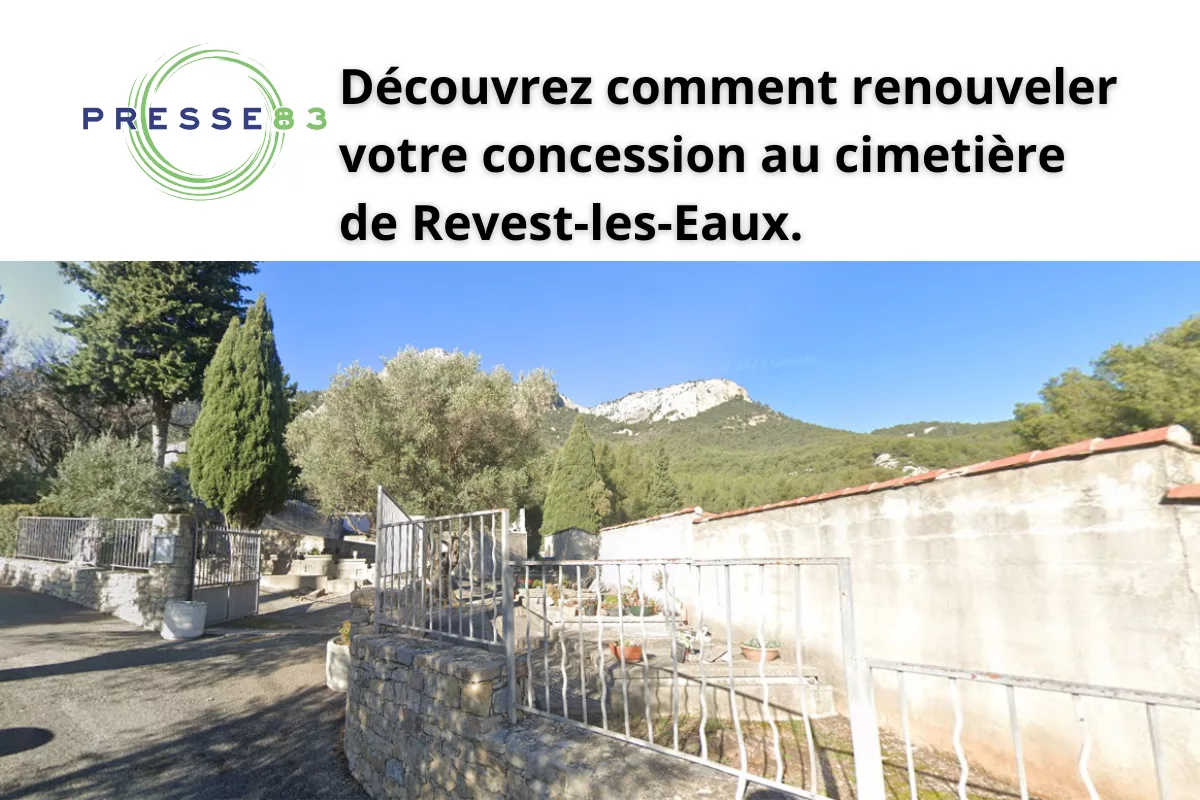 Le vieux cimetière de Revest-les-Eaux face au défi des espaces disponibles