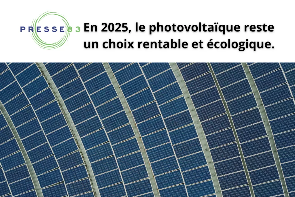 Les panneaux solaires transforment la lumière du soleil en électricité verte.