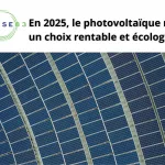 Les panneaux solaires transforment la lumière du soleil en électricité verte.